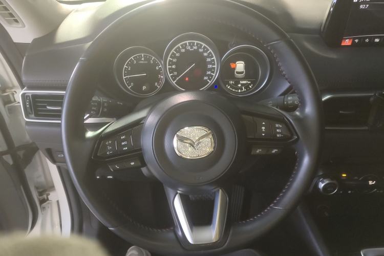 Used Mazda CX-5 2021 2.0L Automatic Two-Wheel Drive Black Knight Steering Wheel