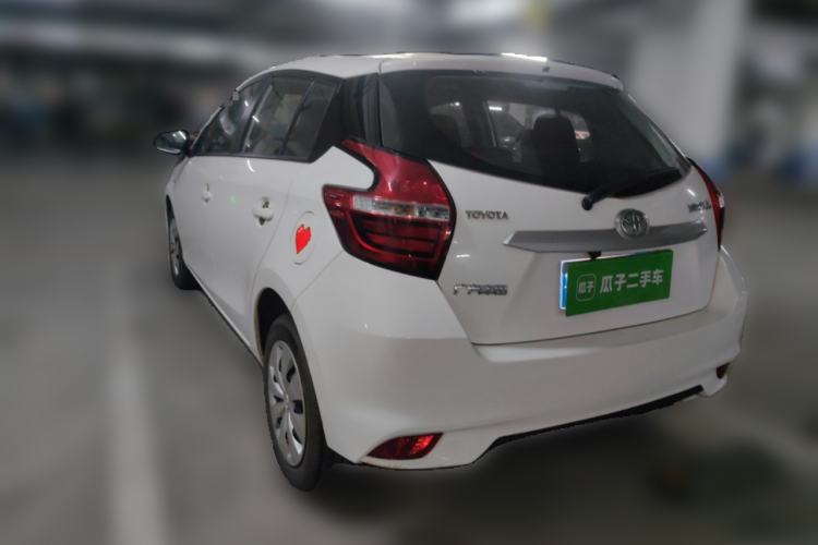 Used Toyota YARiS L Zhi Xuan 2019 1.5E CVT Dynamic Edition China VI compliant Rear Left 45 Deg
