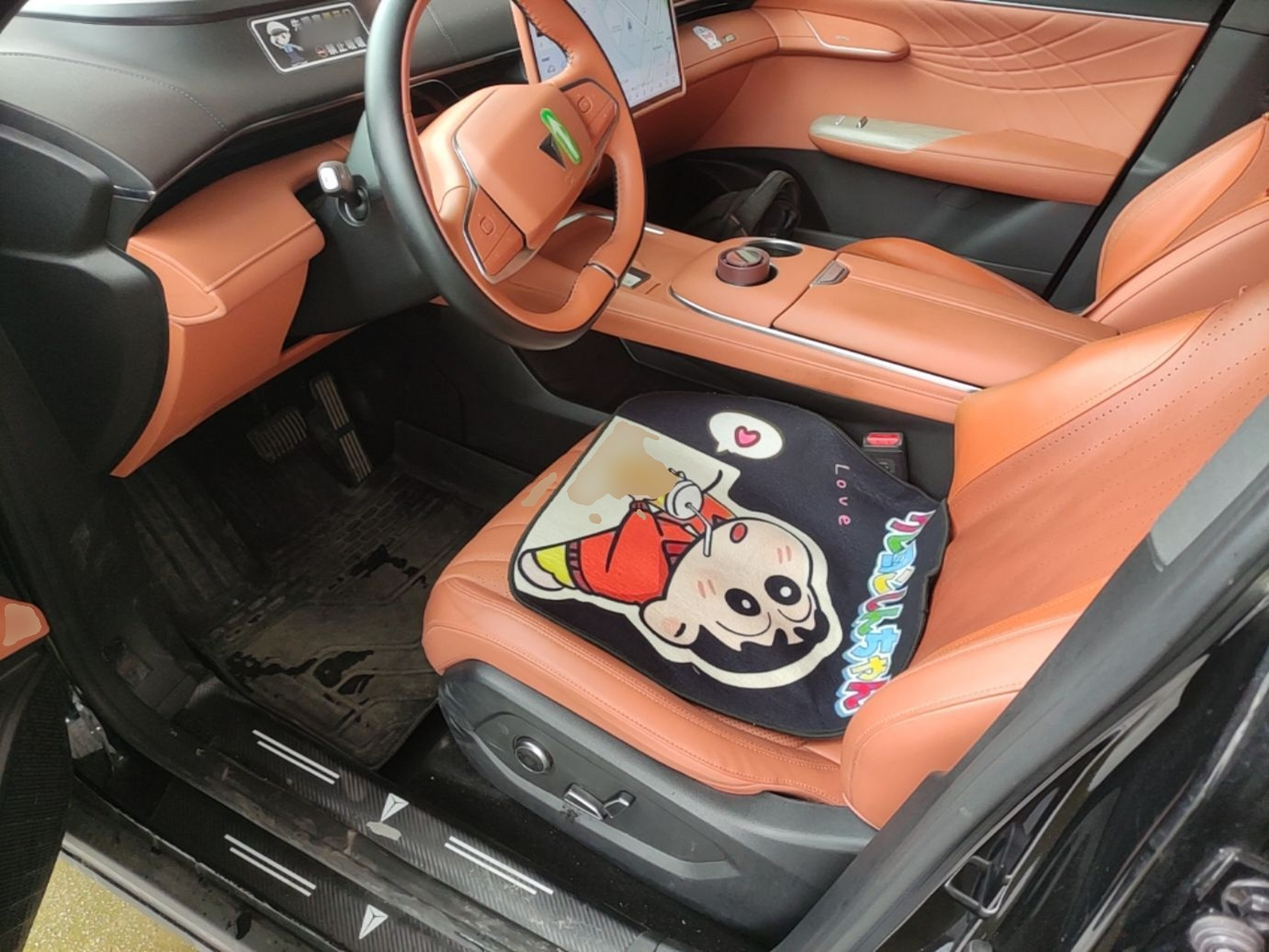 Interior delantero