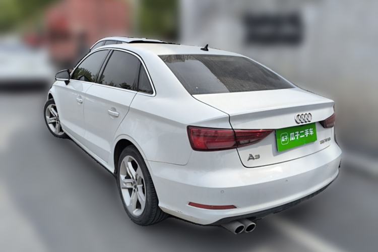 Used Audi A3 2018 30th Anniversary Edition Limousine 35 TFSI Ambition Model Rear Left 45 Deg