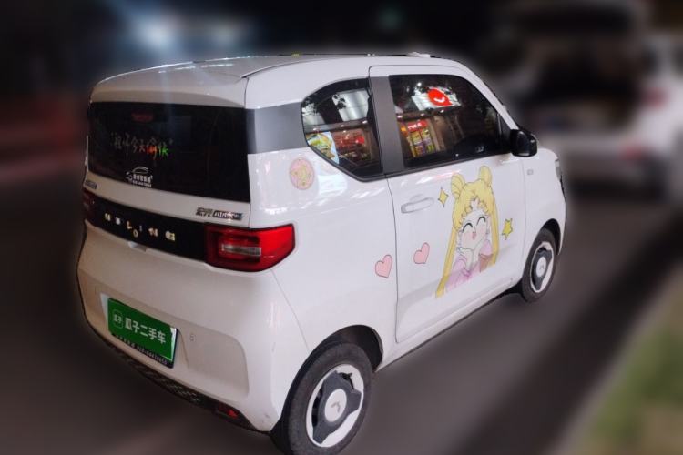 Used Wuling Hongguang MINIEV 2022 Easy Version Lithium Iron Phosphate Rear Right 45 Deg