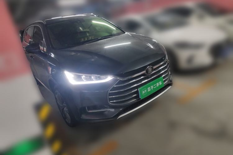 Used BYD Tang 2019 2.0T Automatic SmartConnect Luxury 7-Seater China VI Standard Front Right 45 Deg