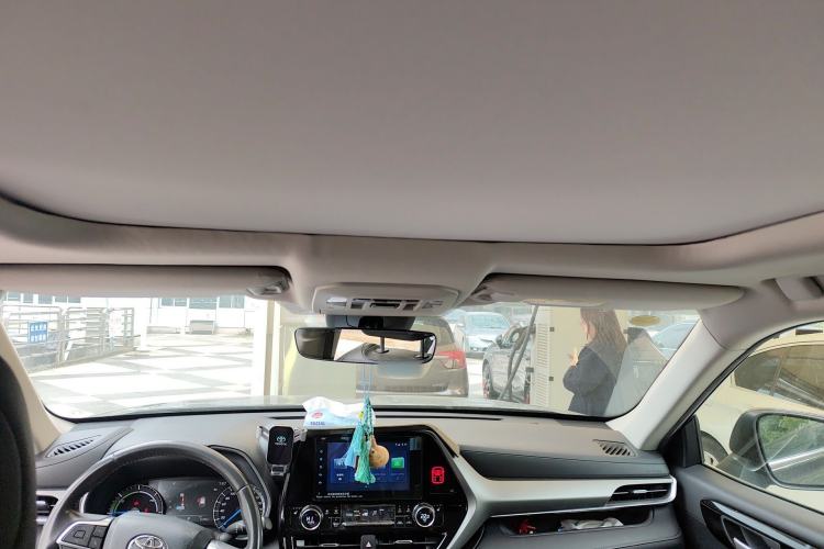 Used Toyota Highlander 2022 Dual-Engine 2.5L Four-Wheel Drive Luxury Edition 7 Seats Headliner