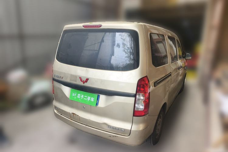 Used Wuling Hongguang V 2019 1.5L Jingqu Version China VI LAR Rear Right 45 Deg