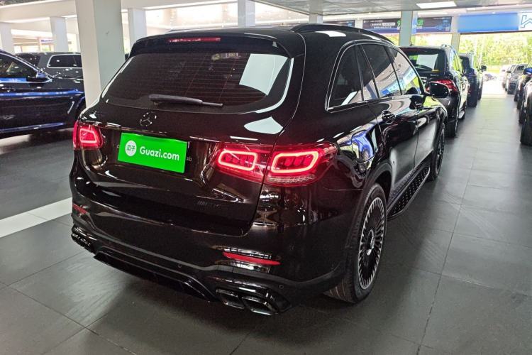 Used Mercedes-Benz GLC 2021 GLC 300 L 4MATIC Dynamic Model Rear Right 45 Deg