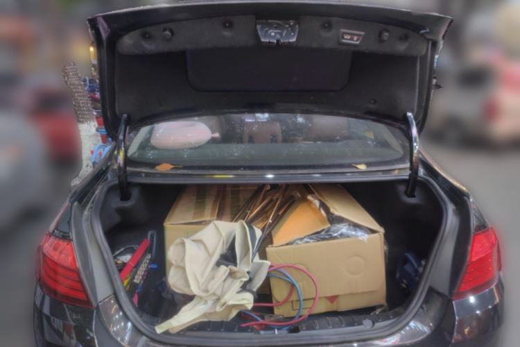 Used BMW 5 Series 2014 520Li Elegant Model Trunk