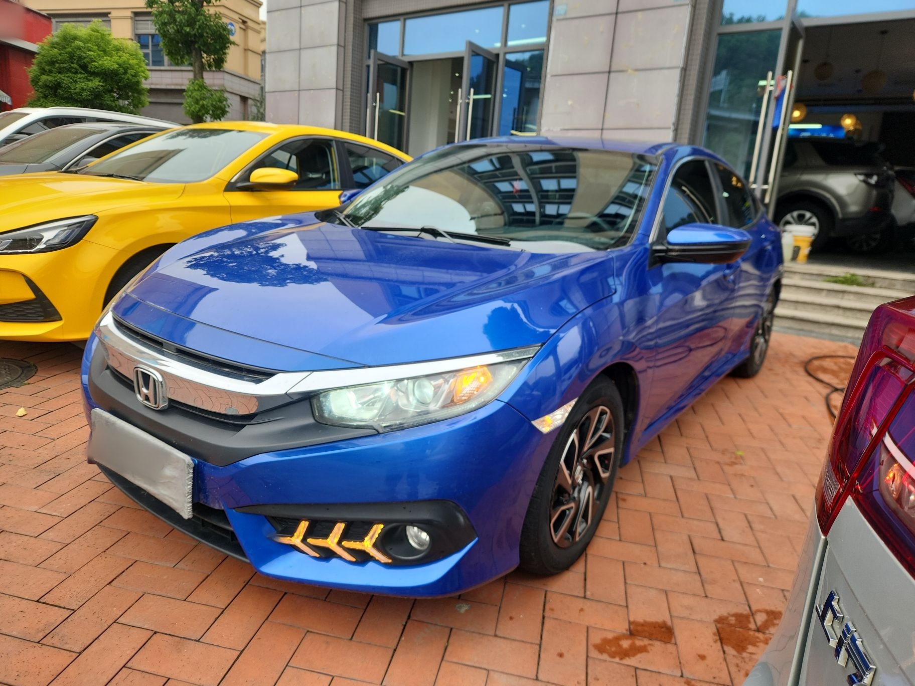 Under Front Bumper