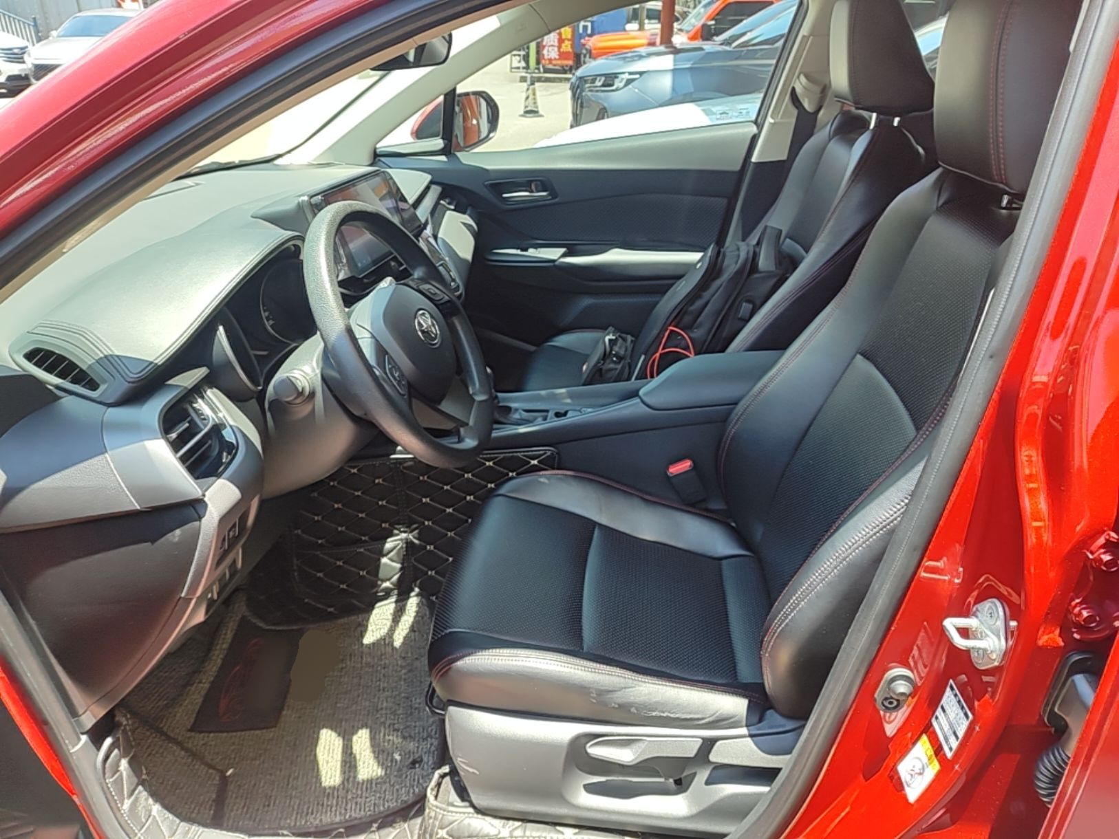 Avant de la voiture