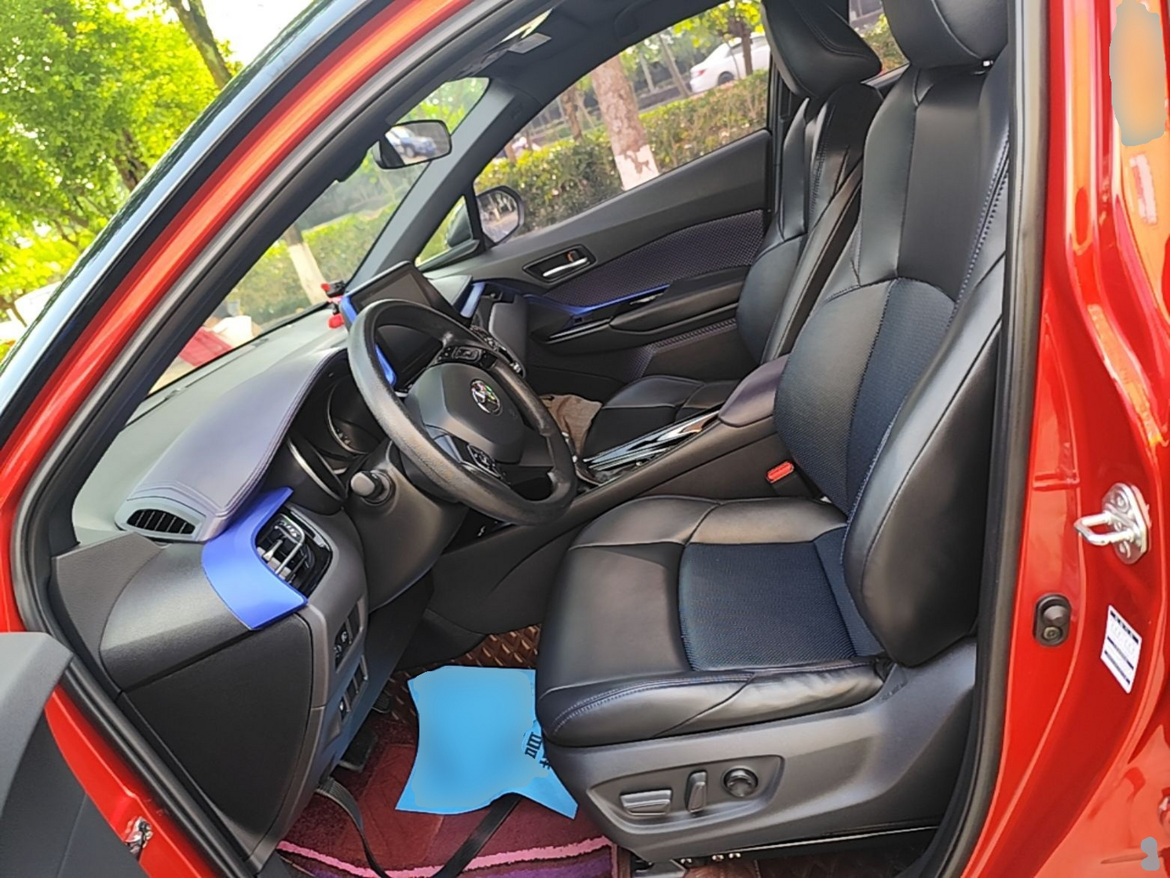 Avant de la voiture