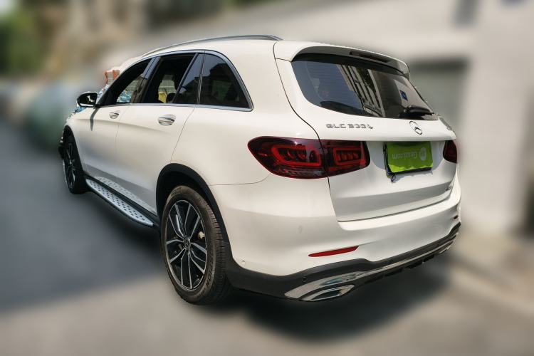 Used Mercedes-Benz GLC 2021 GLC 300 L 4MATIC Dynamic Model Rear Left 45 Deg