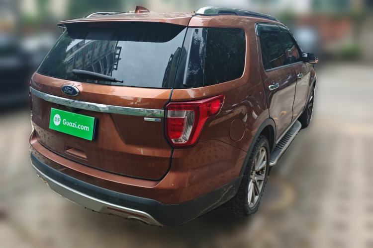 Used Ford Explorer 2017 2.3T Elite Edition Rear Right 45 Deg