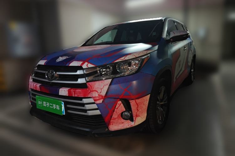 Used Toyota Highlander 2018 2.0T Four-Wheel Drive Elite Edition 7 Seats China V Standard