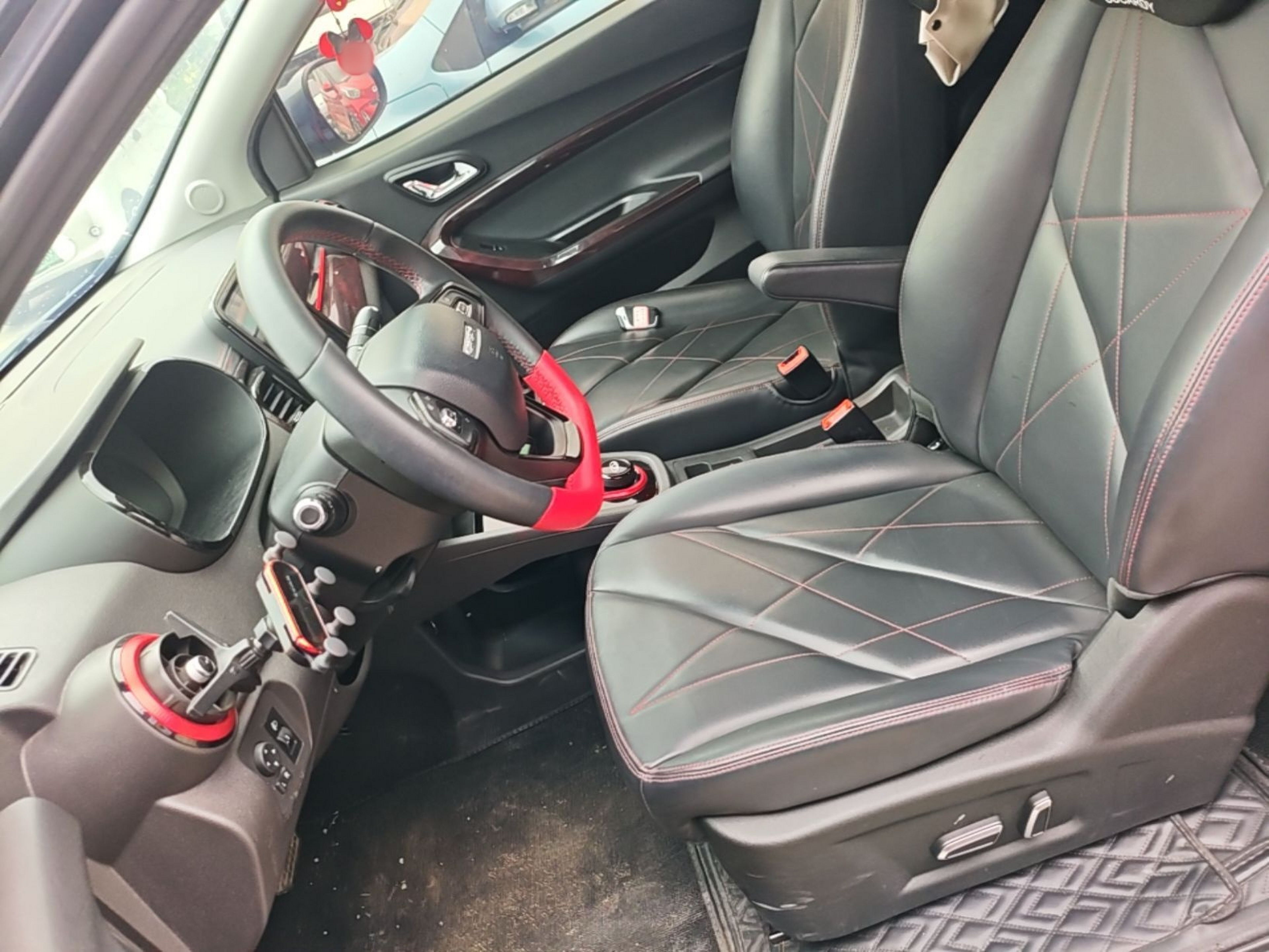 Avant de la voiture