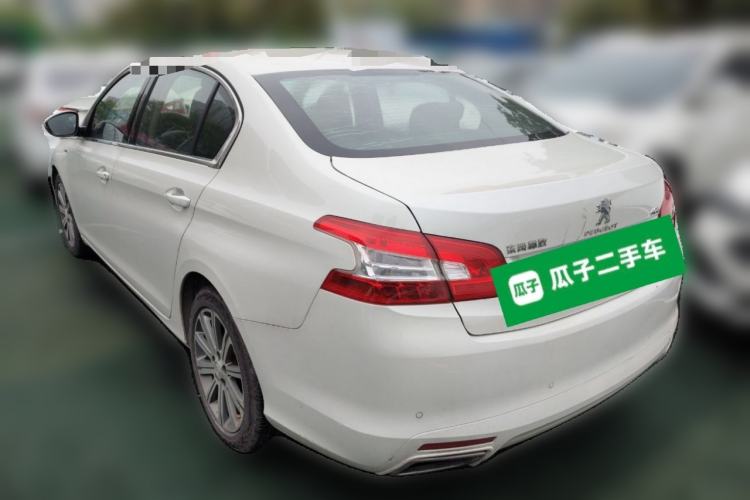 Used Peugeot 408 2018 Revised 350THP Automatic Luxury Edition Rear Left 45 Deg