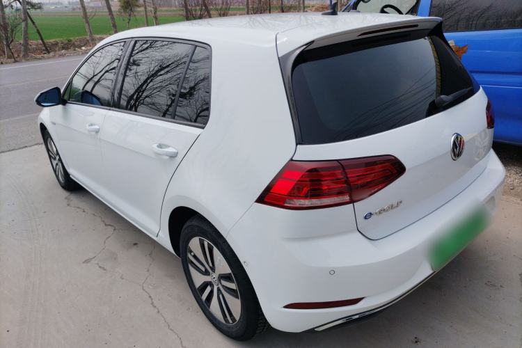 Used Volkswagen Golf New Energy 2018 e-Golf Rear Left 45 Deg