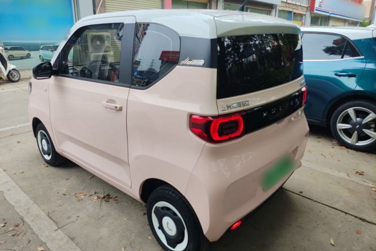 Used Wuling Hongguang MINIEV 2022 Macaron Fashion Model Lithium Iron Phosphate Rear Left 45 Deg