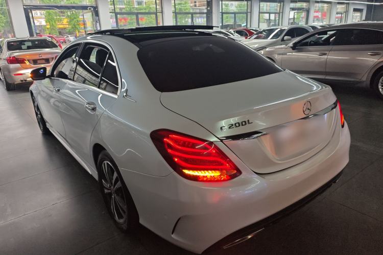 Used Mercedes-Benz C-Class 2018 C 200 L Sport Edition Rear Left 45 Deg