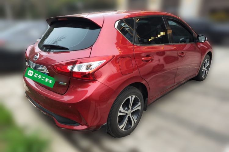 Used Nissan Tiida 2019 1.6L CVT Smart Drive Version China VI Standard Rear Right 45 Deg