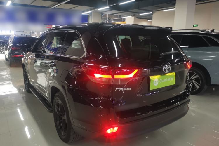 Used Toyota Highlander 2018 2.0T Four-Wheel Drive Knight Edition 7 Seats China VI Standard Rear Left 45 Deg