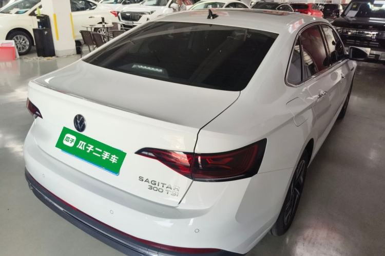 Used Volkswagen Sagitar 2025 300TSI DSG Excellence Edition Rear Right 45 Deg