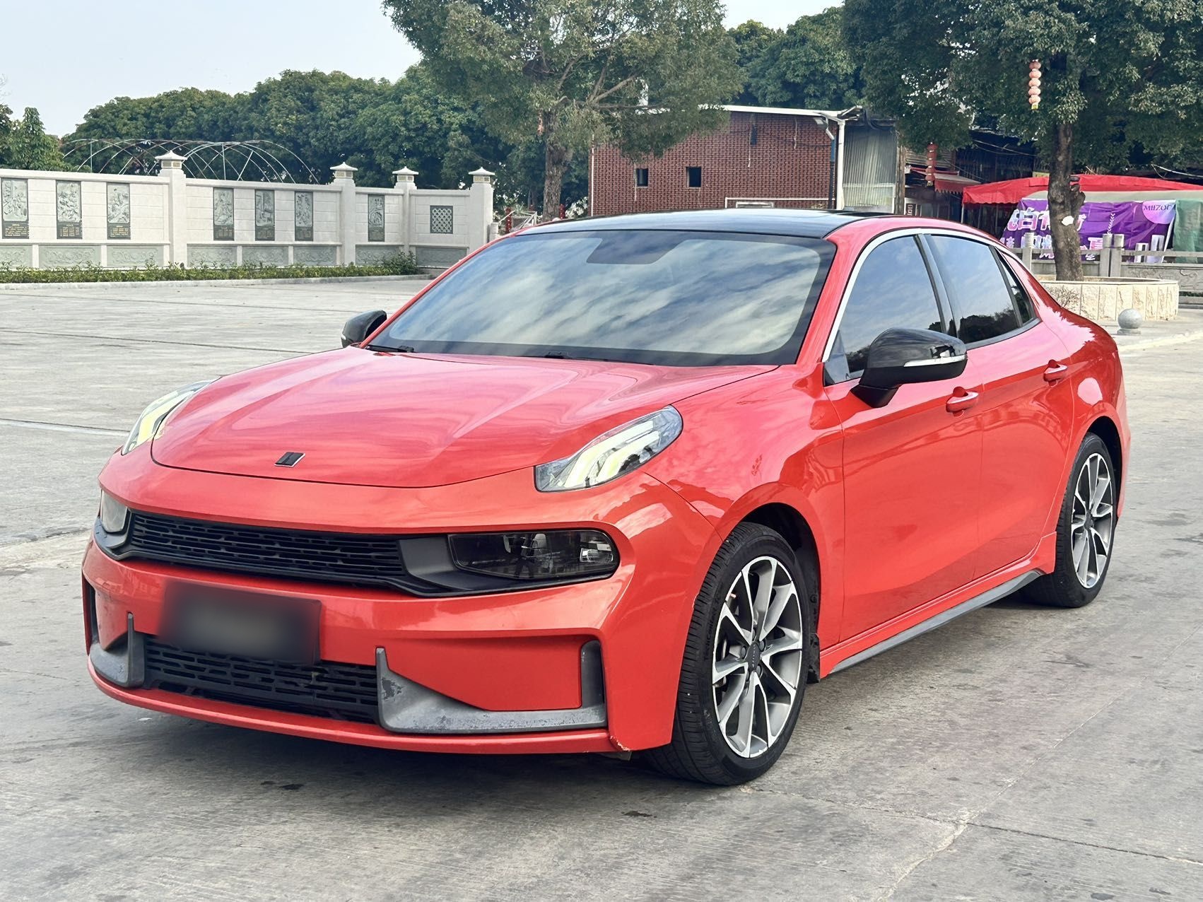 Parte inferior delantera