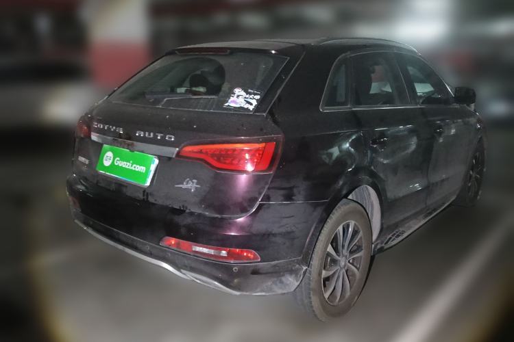 Used Zotye SR7 2016 1.5T CVT Cube Heart Edition China IV Standard Rear Right 45 Deg