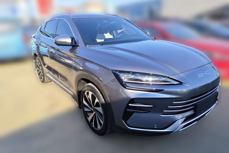 Used BYD Song PLUS New Energy 2023 Champion Edition DM-i 110KM Flagship PLUS Front Right 45 Deg