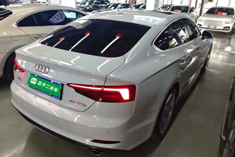 Used Audi A5 2019 Sportback 40 TFSI Fashion Model Rear Right 45 Deg
