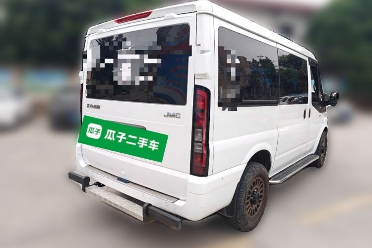 Used JMC Fushun 2023 2.0T Automatic Short-Wheelbase Low-Roof Commercial & Multi-Purpose Passenger Vehicle 6 Seats with Lift-Up Tailgate Rear Right 45 Deg