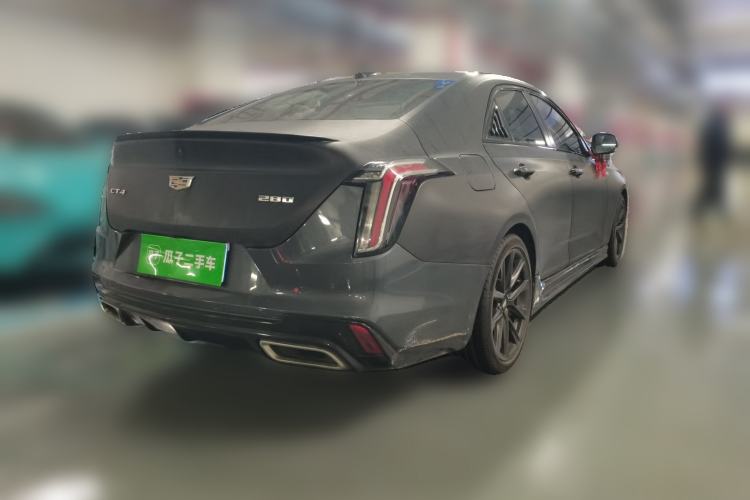 Used Cadillac CT4 2020 28T Elite Edition Rear Right 45 Deg