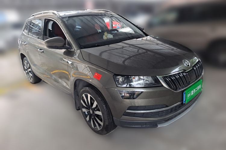 Used Skoda Karoq 2018 TSI280 Luxury Edition China V Standard Front Right 45 Deg