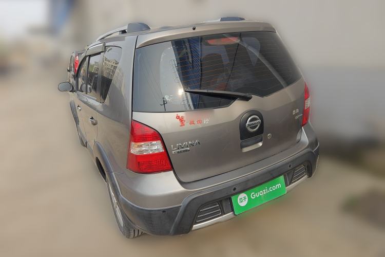 Used Nissan Livina 2010 JINRUI Edition 1.6L Automatic Standard Model Rear Left 45 Deg