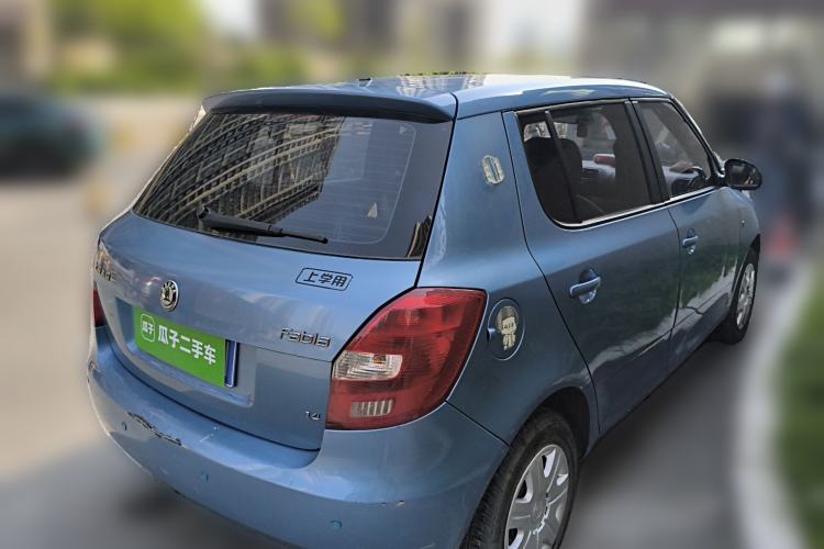 Used Skoda Fabia 2011 1.4L Manual Crystal Edition Rear Right 45 Deg