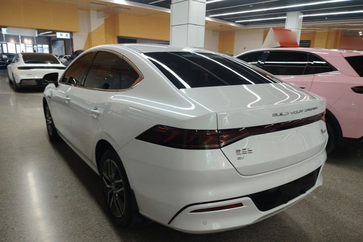 Used BYD Qin PLUS 2023 Champion Edition EV 420KM Superior Model Rear Left 45 Deg