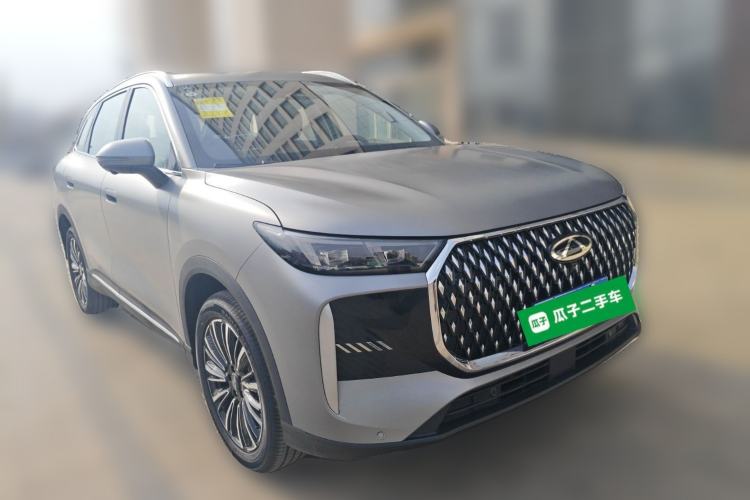 Used Chery Tiggo 8 2026 Model, 5th Generation Tiger Model, Kunpeng 1.6T Automatic Prestige Version Front Right 45 Deg