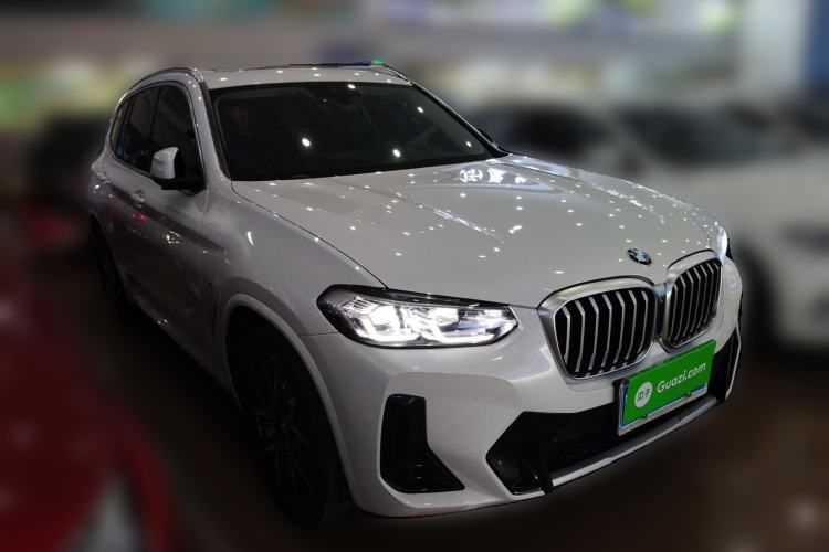 Used BMW X3 2022 Restyled xDrive25i M Sport Package Front Right 45 Deg