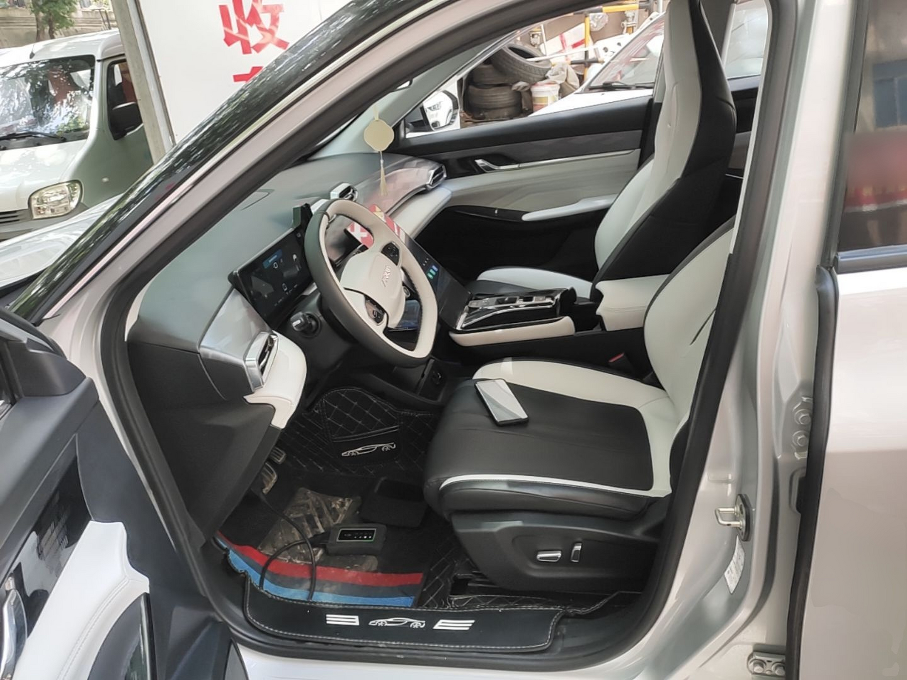 Avant de la voiture