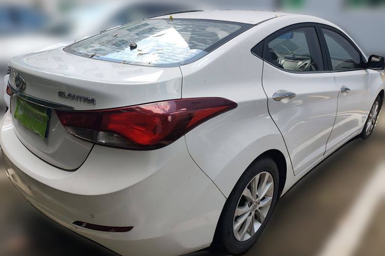 Used Hyundai Elantra (5th Generation / Langdong) 2016 1.6L Automatic Prestige Model Rear Right 45 Deg