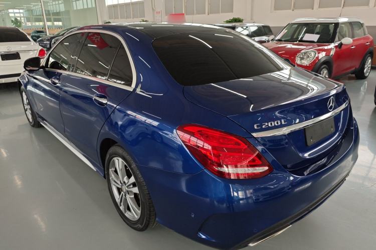 Used Mercedes-Benz C-Class 2017 Facelift C 200 L Sport Edition Rear Left 45 Deg