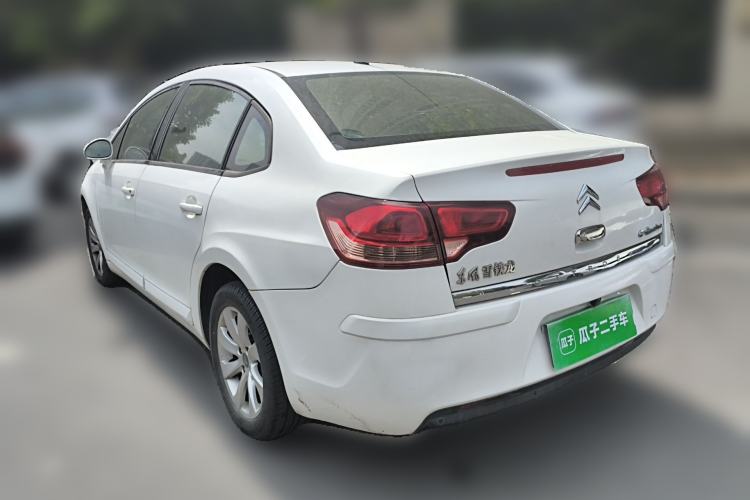 Used Citroen C-Quatre 2009 Sedan 1.6L Manual Fashion Edition Rear Left 45 Deg