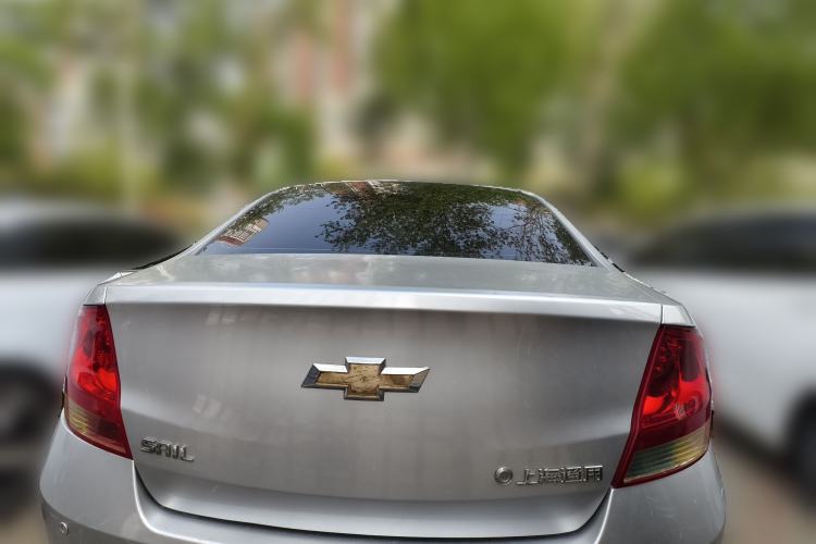 Used Chevrolet Sail 2013 Sedan 1.4L Manual Ideal Happiness Edition Rear