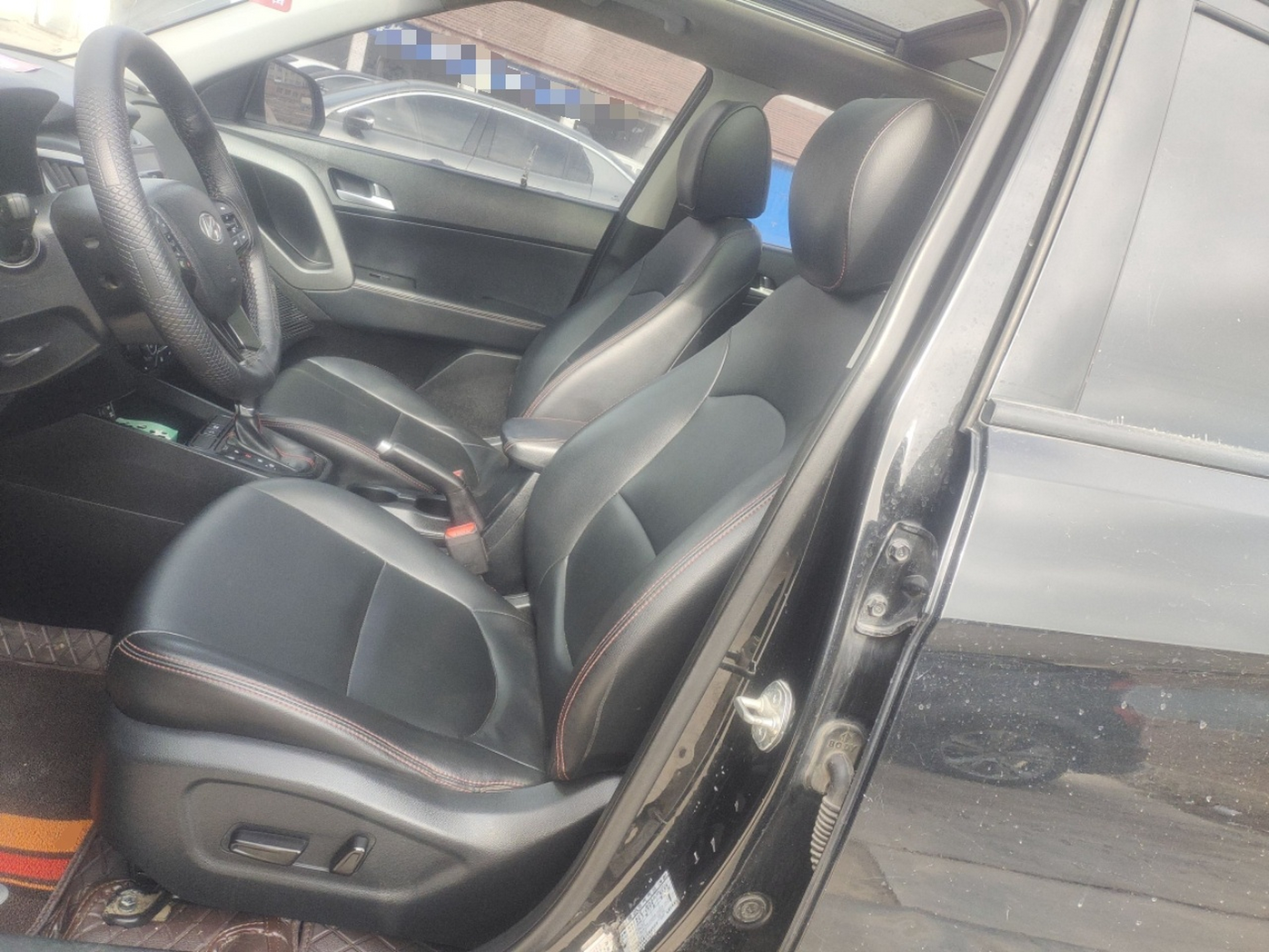 Avant de la voiture