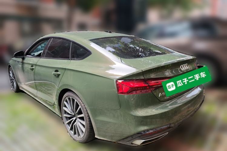 Used Audi A5 2024 Sportback 40 TFSI quattro Luxury Dynamic Model Rear Left 45 Deg