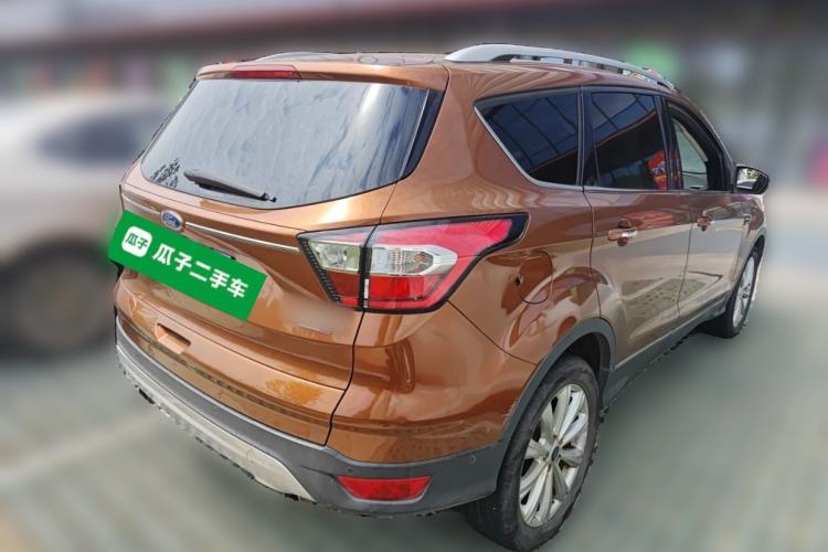 Used Ford Kuga 2017 EcoBoost 245 4x4 Prestige Edition Rear Right 45 Deg