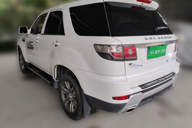 Used GAC Gonow GX6 2015 2.4L Two-Wheel-Drive Flagship Edition Rear Left 45 Deg