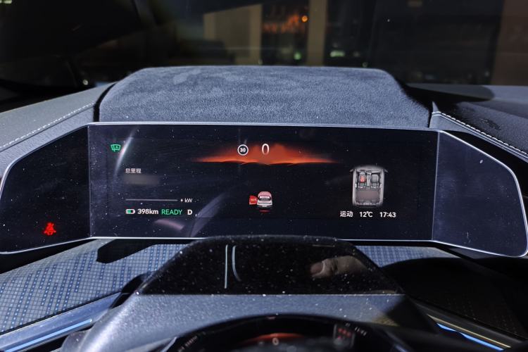 Used Zeekr 001 2022 Ultra-Long Range Single-Motor WE Version Instrument Cluster