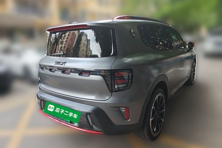 Used smart #5 2025 BRABUS Supercharged Edition Rear Right 45 Deg