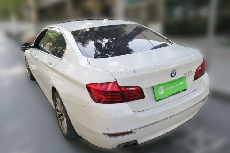 Used BMW 5 Series 2014 525Li Luxury Design Package Rear Left 45 Deg