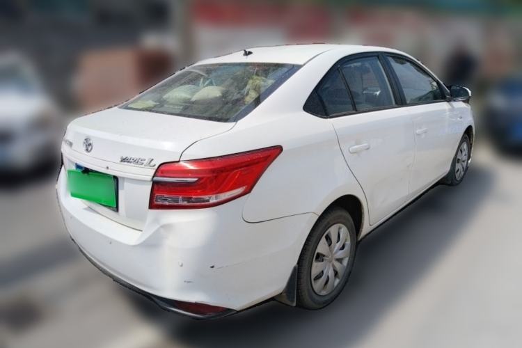 Used Toyota YARiS L Zhi Xiang 2017 1.5E CVT Dynamic Edition Rear Right 45 Deg