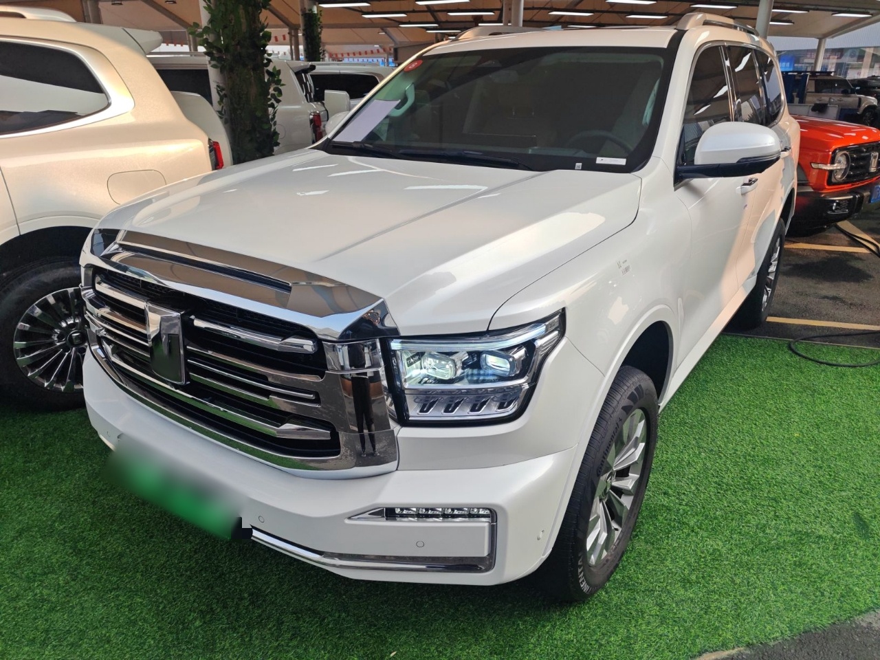 تحت مقدمة السيارة